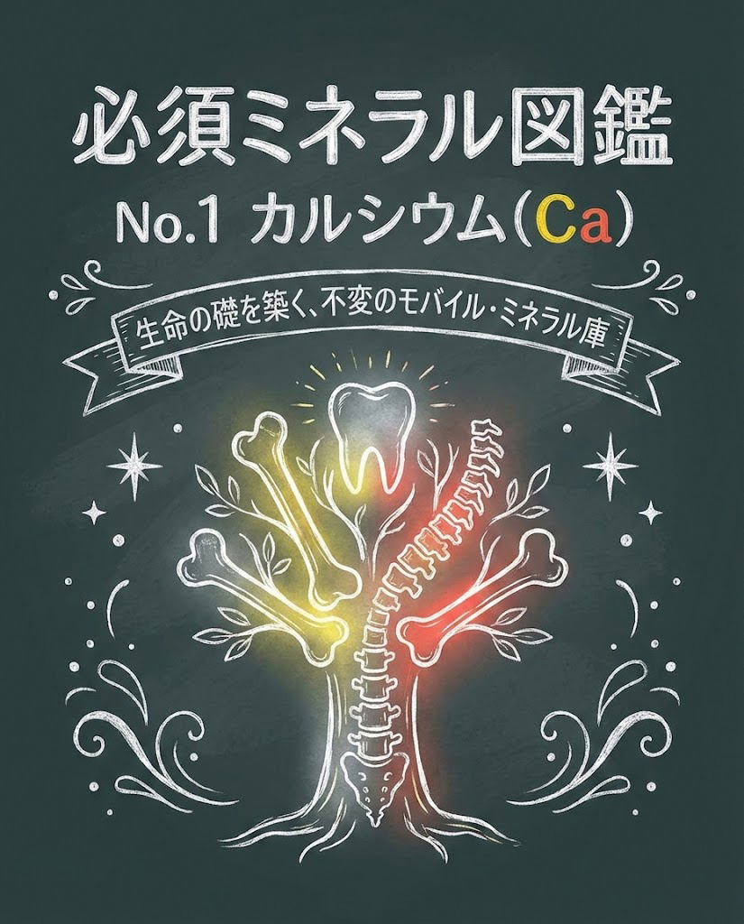 必須ミネラル図鑑カルシウム