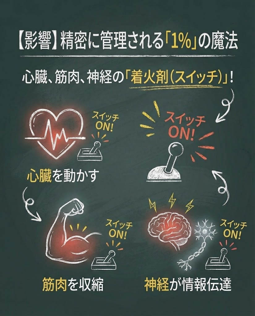 カルシウムの特徴その2