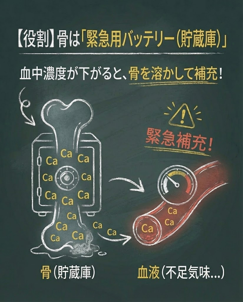 カルシウムの特徴その3