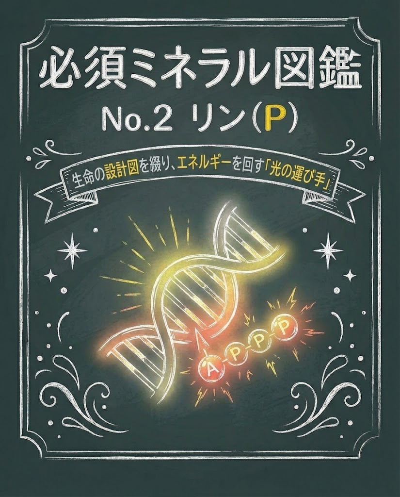 必須ミネラル図鑑リン